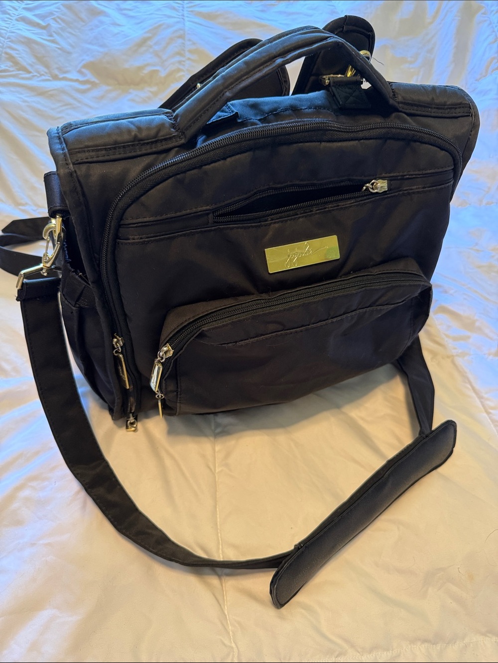 JuJuBe | BFF Baby Diaper Bag Backpack - Convertible Messenger Bag Travel Legacy